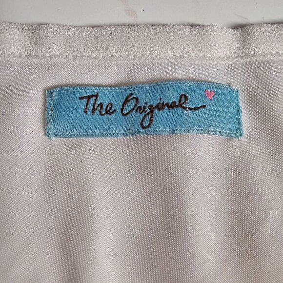 Vintage Layered Cami Top Embroidered Y2K The Original White Gold Womens L - Picture 3 of 7